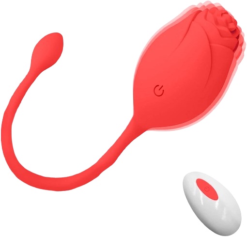 egg shaped vibrater Rose Toy Finger Wearable Vibrator for Women patting Egg Clitoris Stimu