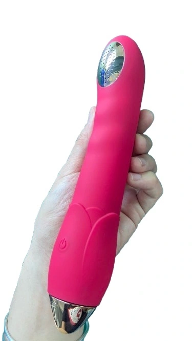 Shower Vibrator, 10 Vibration Modes, Silicone, USB, Red, 20 cm, Guilty Toys  - SexToysDistribution